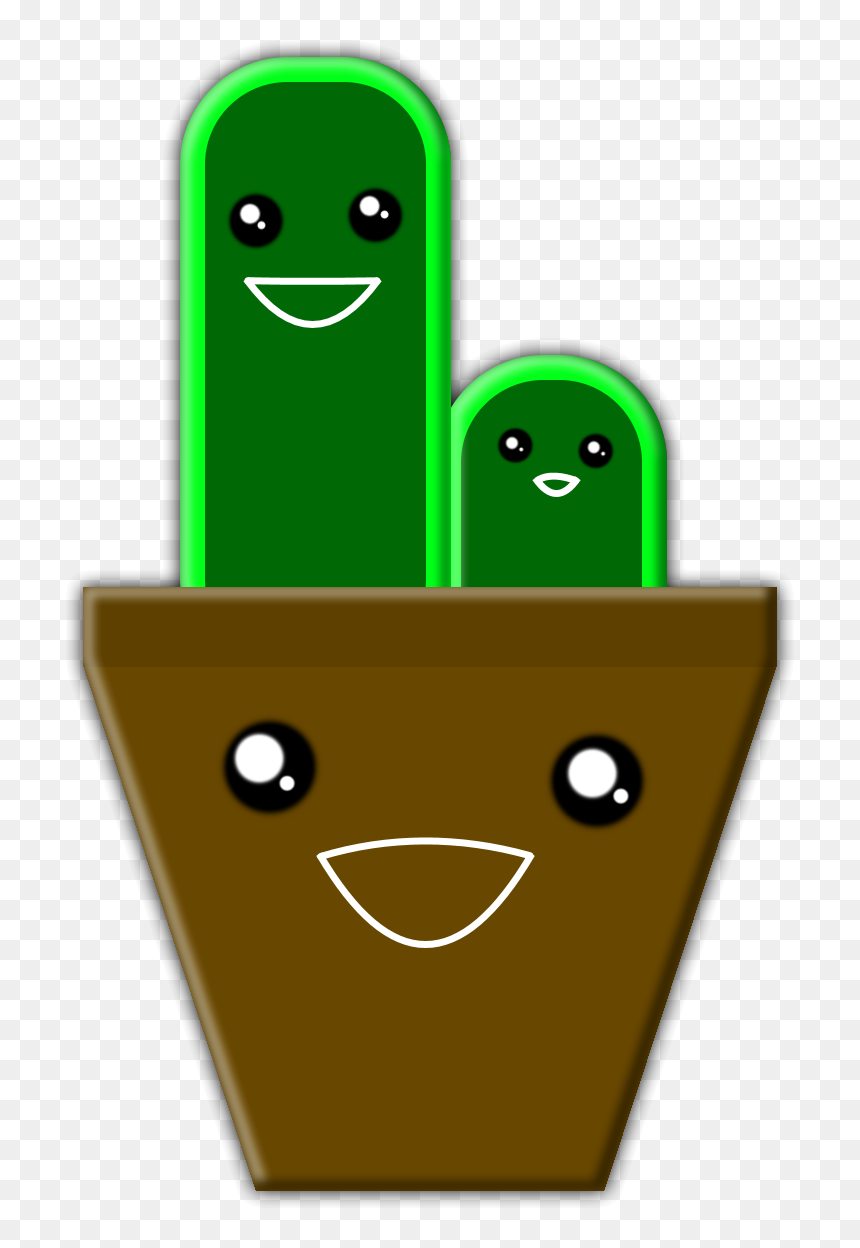 Cartoon, HD Png Download - cartoon cactus png