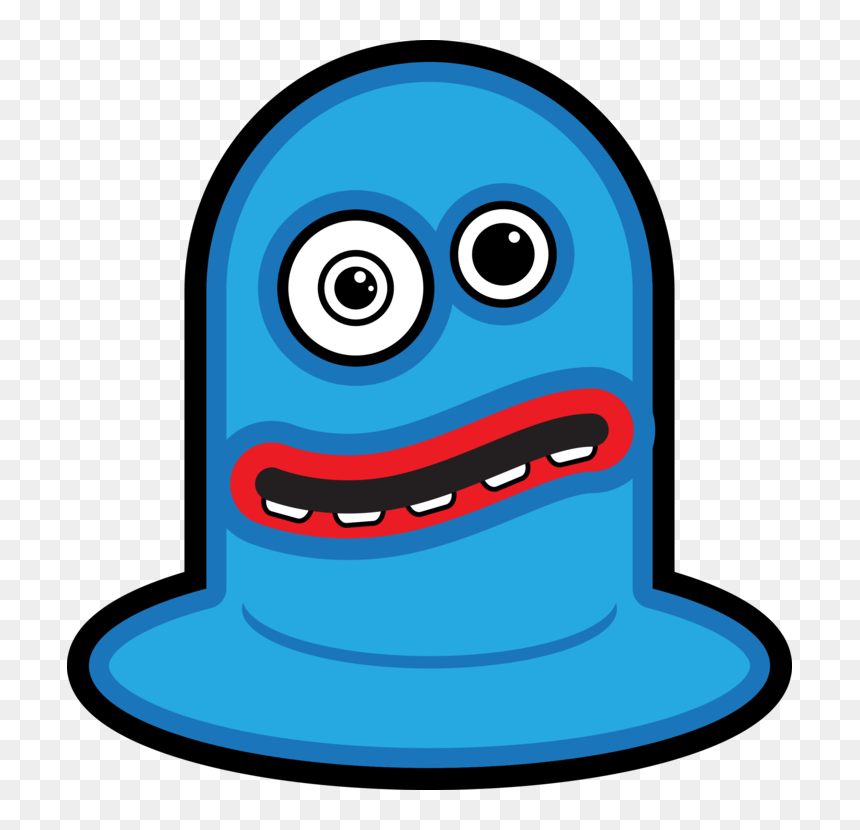 Smiley,smile,cartoon - Moving Pic Of Monster Cartoon, HD Png Download - cartoon cookie png
