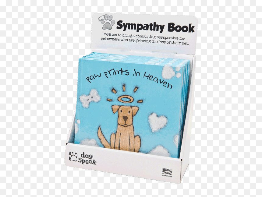 Sympathy Book Display Assortment"
 Class= - Companion Dog, HD Png Download - puppy paw png
