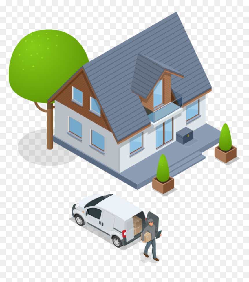 Home-residential - House, HD Png Download - small house png