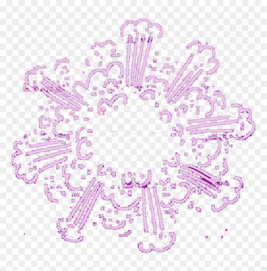 Illustration, HD Png Download - purple explosion png