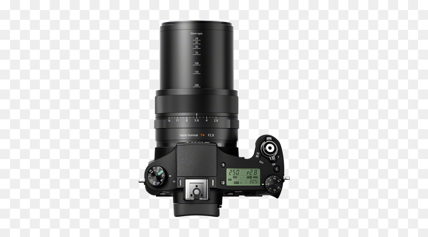 Sony Cyber-shot Dsc-rx10 Ii, HD Png Download - lente de camara png