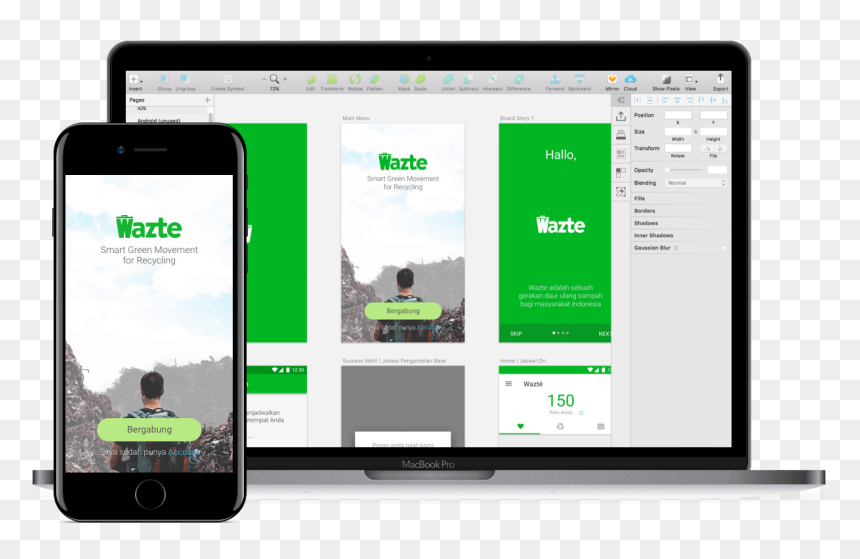Waste Management App Design, HD Png Download - technical difficulties png