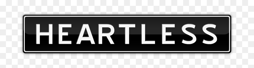 Vehicle Registration Plate, HD Png Download - heartless png
