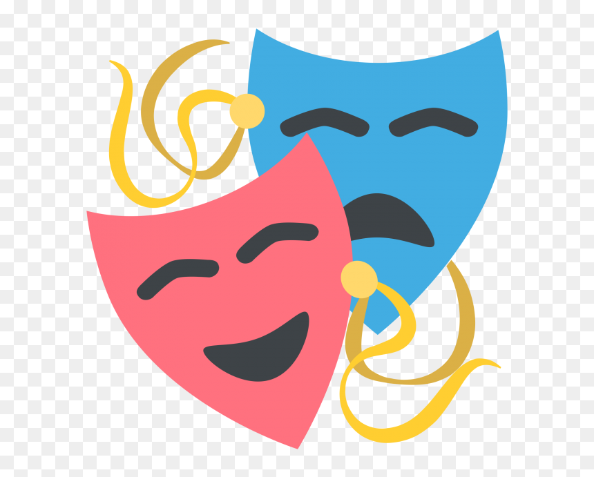 Mascaras De Teatro Png Clipart , Png Download - Mascaras De Teatro Png, Transparent Png - mascaras png