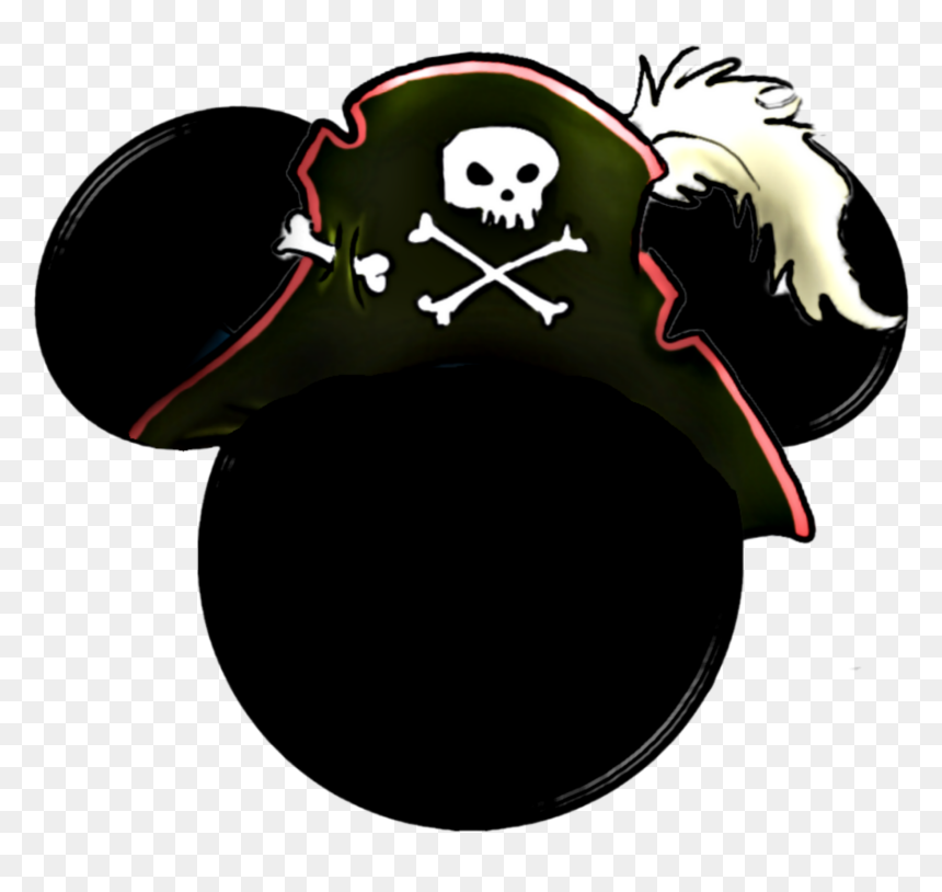 #mq #mickey #mickeymouse #pirate - Mickey Mouse, HD Png Download - mickey mouse hat png