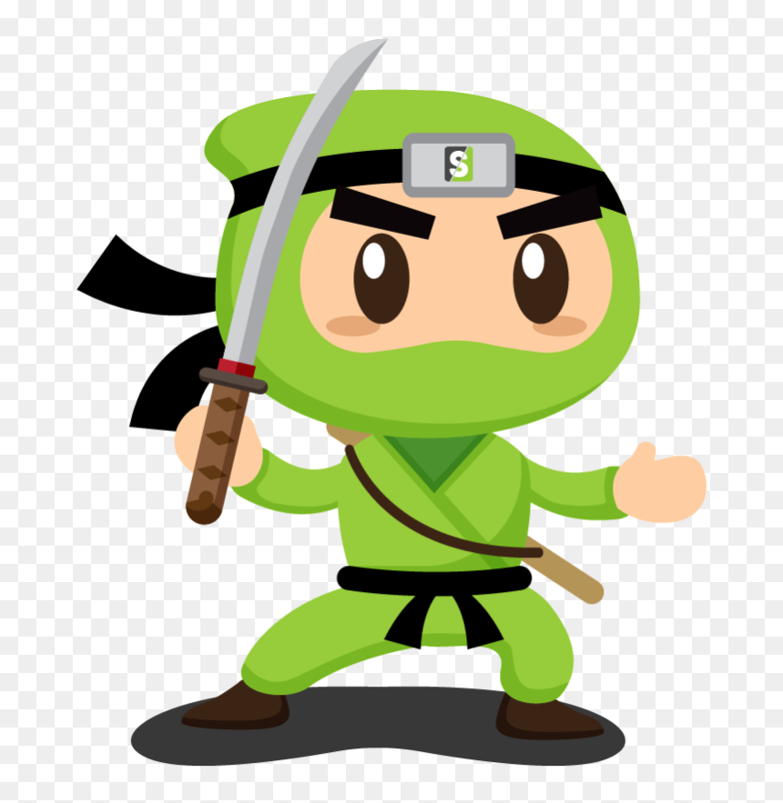 Want To Be A Customer Experience Ninja - Cartoon, HD Png Download - cartoon ninja png