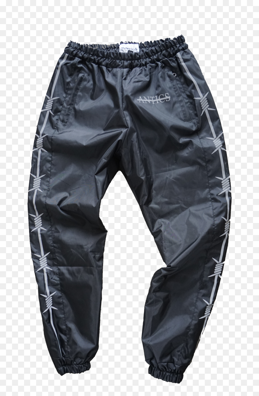 Barb Wire 3m Reflective Wind Pants - Pocket, HD Png Download - razor wire png
