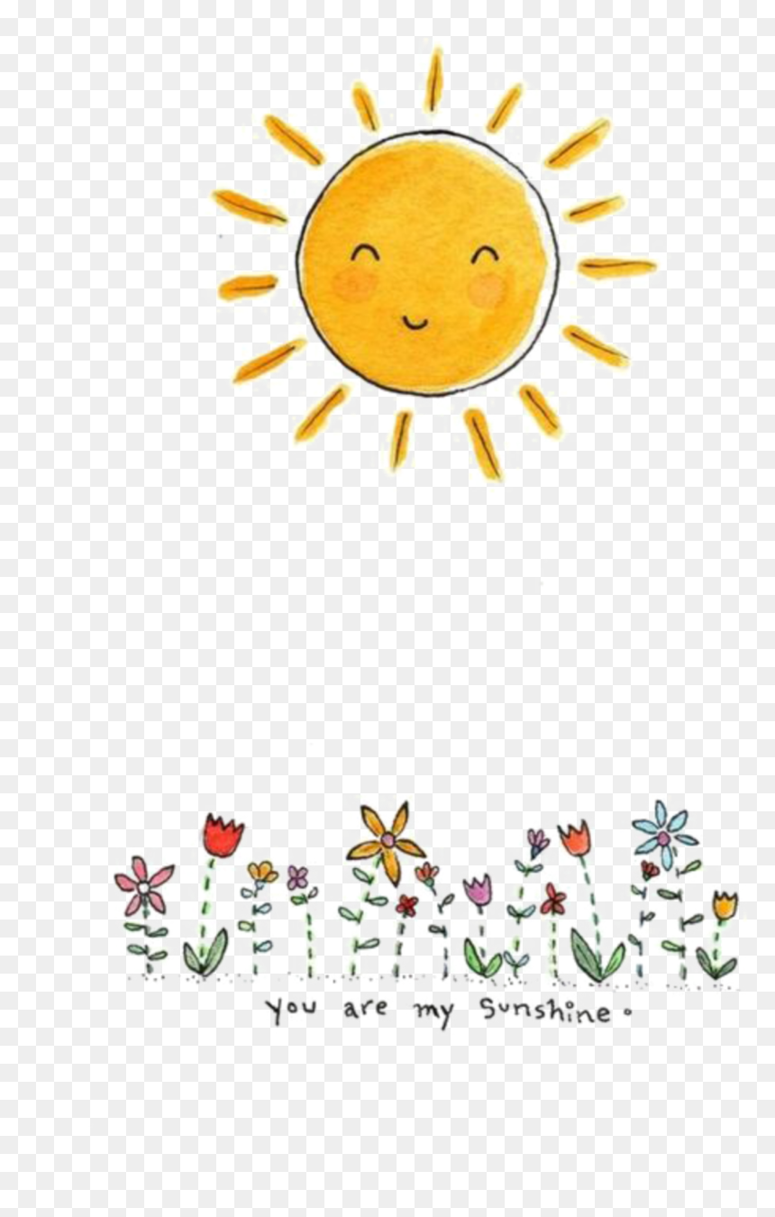 You Are My Sunshine Drawing, HD Png Download - you are my sunshine png