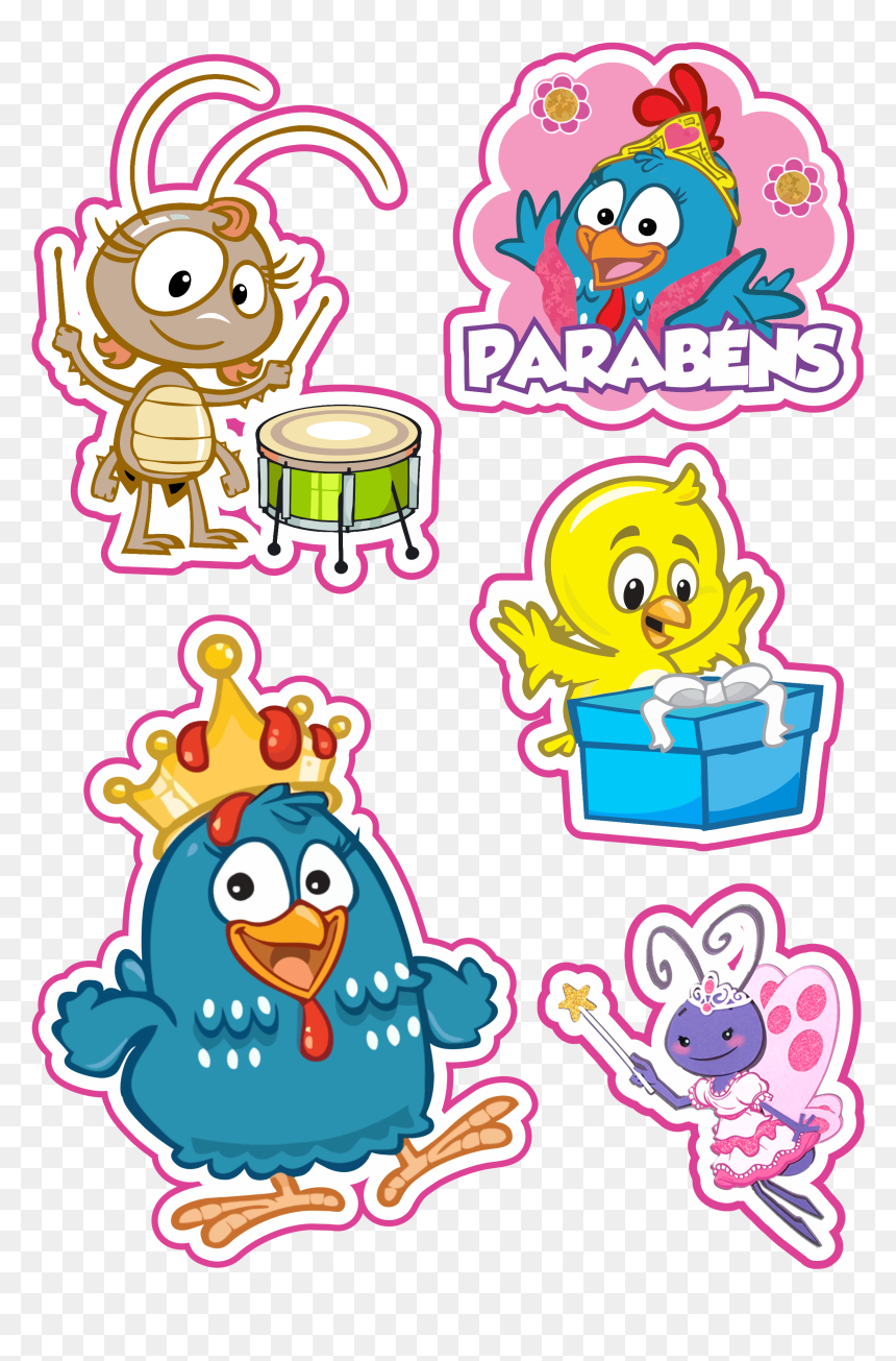 Galinha Pintadinha, HD Png Download - gallina pintadita png