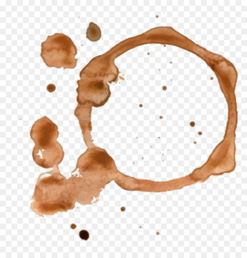 #freetoedit #coffee #coffeecup #stain #coffeecircle - Coffee, HD Png Download - coffee cup stain png