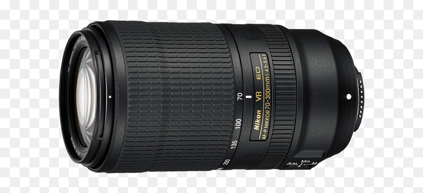 Af P Nikkor 70 300mm F/4 - 70 300 Nikon 4.5 5.6, HD Png Download - lente de camara png