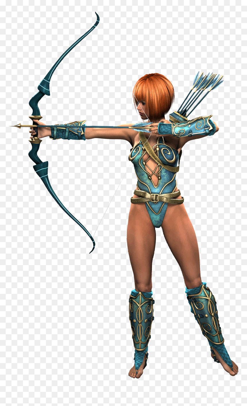 Transparent Archer Silhouette, HD Png Download - amazon png
