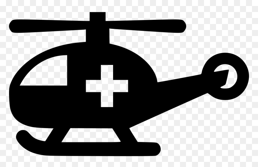 Emergency Ambulance Icon Png, Transparent Png - helicopter png