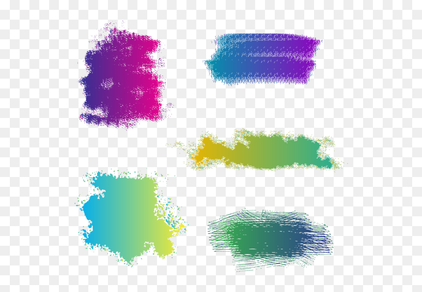 Watercolor Brush Strokes Free, HD Png Download - paint stroke png