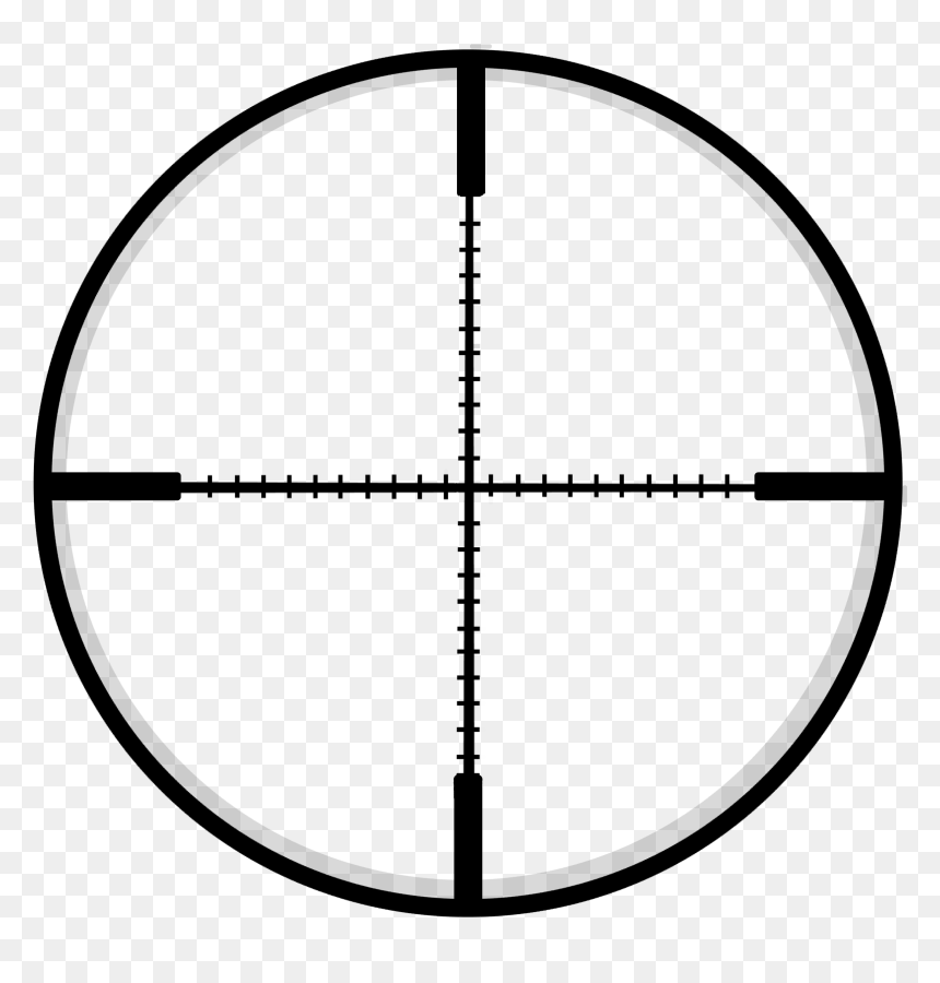 Circle, HD Png Download - crosshair png