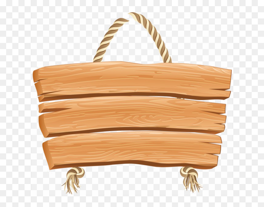 Hanging Wooden Sign Clipart, HD Png Download - wood png
