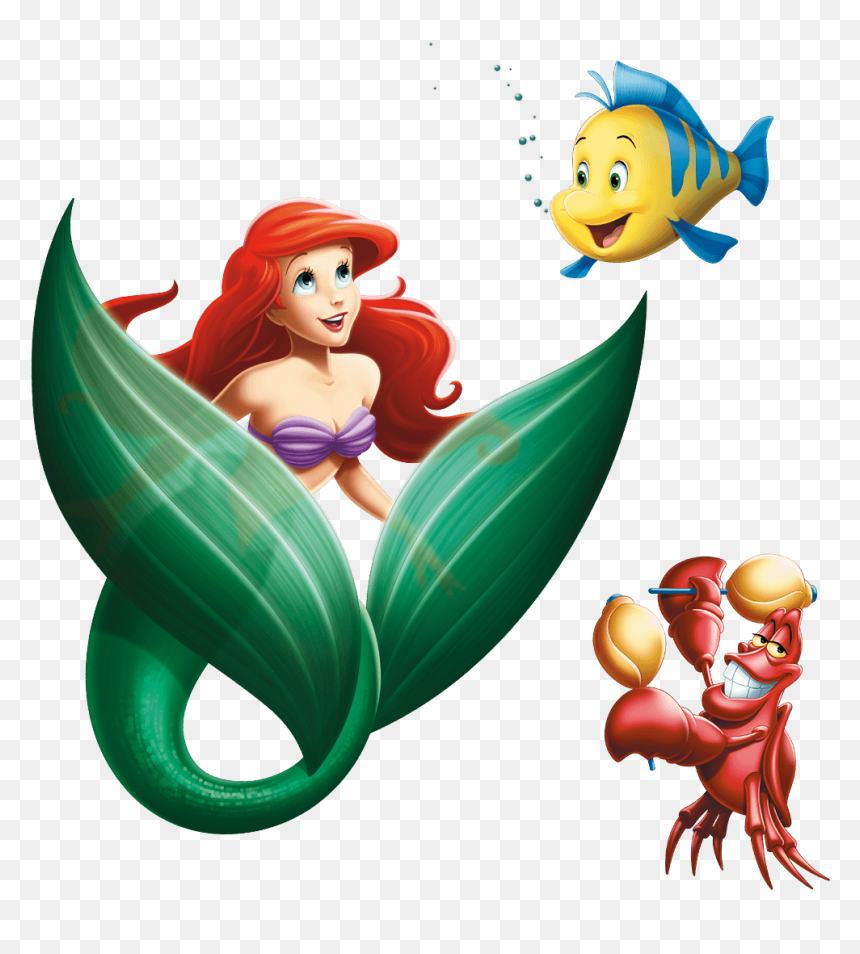 Little Mermaid Png Gif, Transparent Png - mermaid png