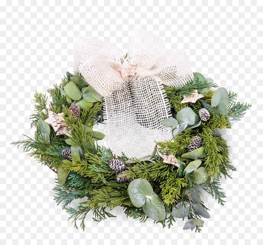 Wreath, HD Png Download - christmas wreath png