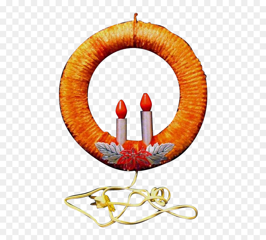 Circle, HD Png Download - christmas wreath png