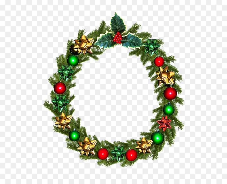 Dick Christmas Decoration, HD Png Download - christmas wreath png
