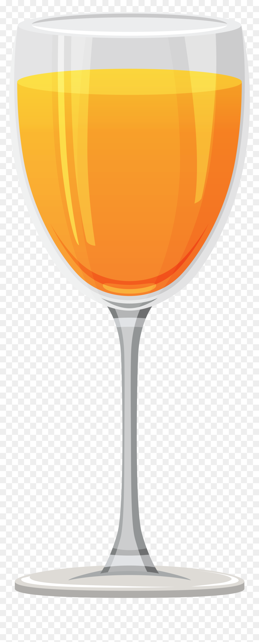 Transparent Glass Of Juice, HD Png Download - wine glass png