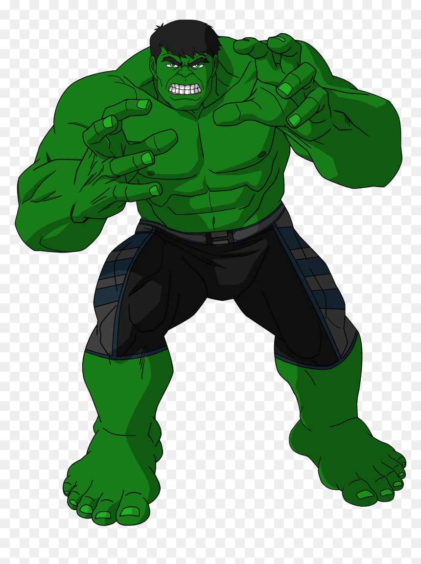 Hulk Age Of Ultron Cartoon, HD Png Download - hulk png