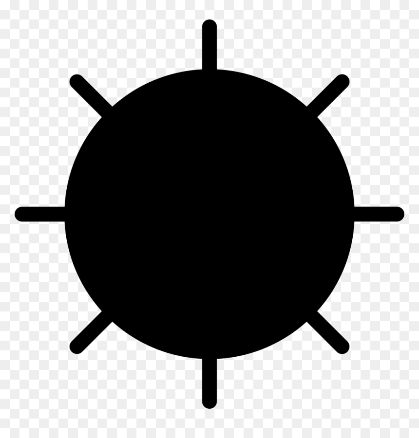 Naval Mine Cartoon Png, Transparent Png - sun rays png