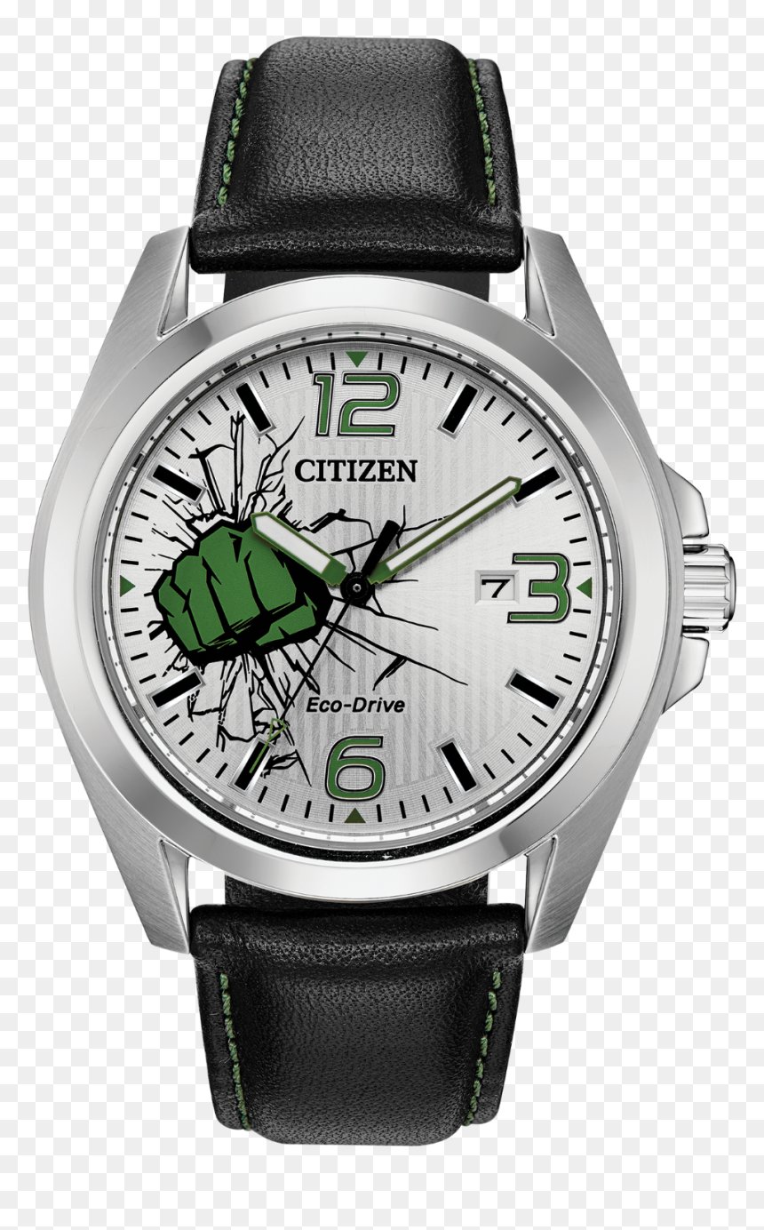 Citizen Marvel Collection Watches, HD Png Download - hulk png