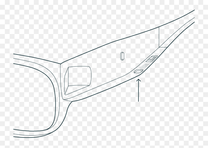 Line Art, HD Png Download - north arrow png