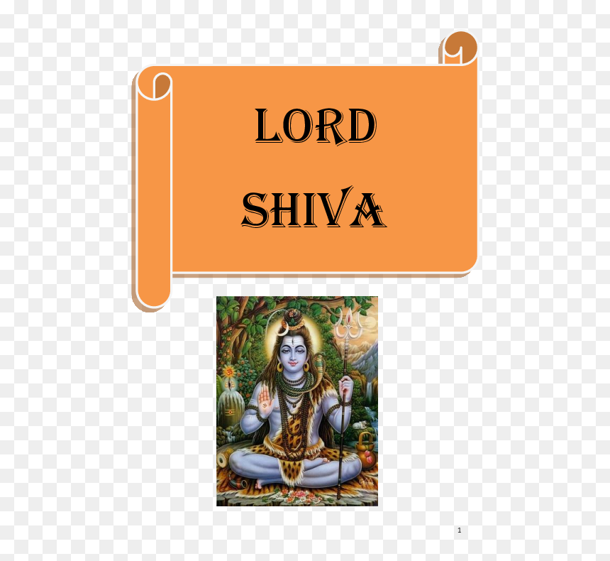 Bhagwan Shiv Ke Hd, HD Png Download - lord shiva png