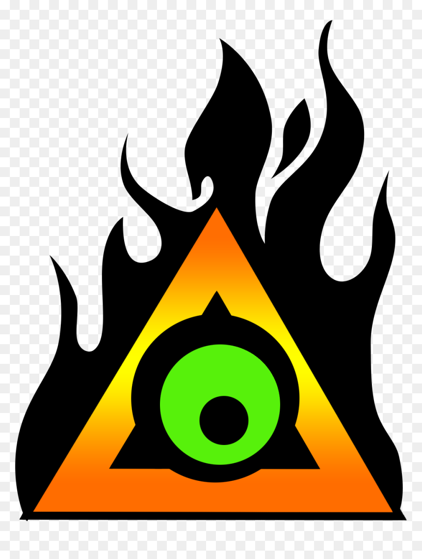 Illuminati Stencil, HD Png Download - illuminati png