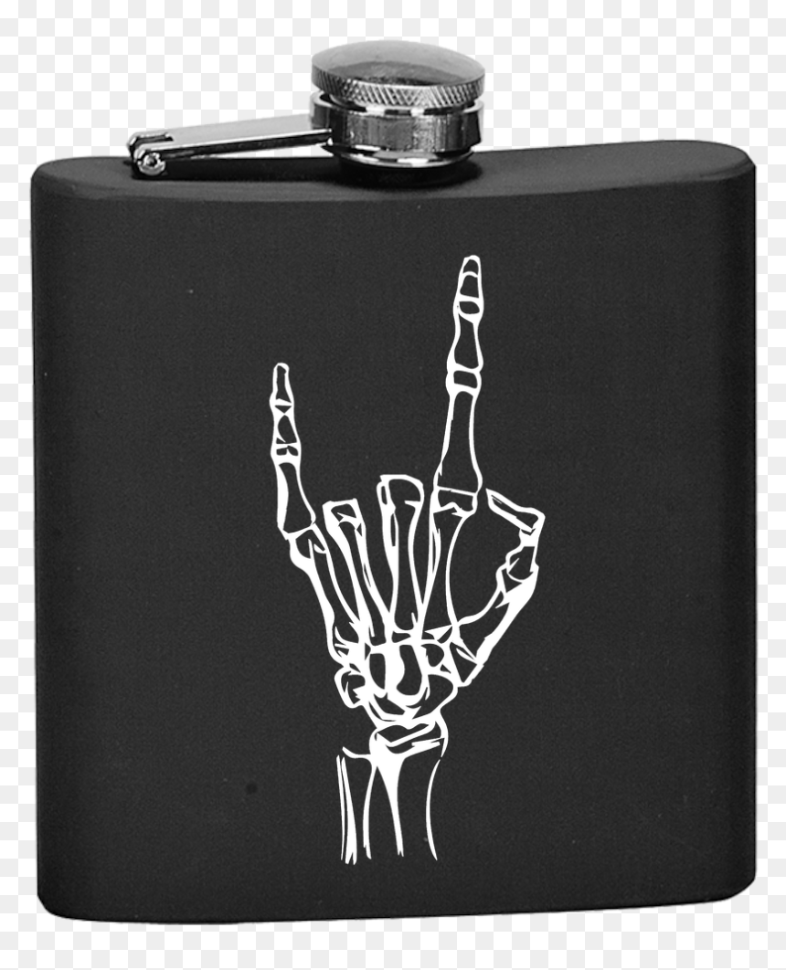 Hip Flask, HD Png Download - devil horns png