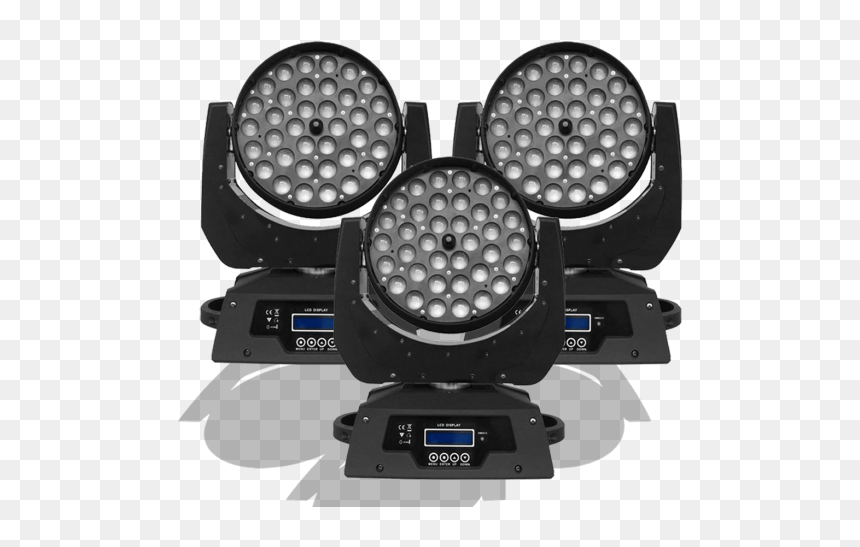36 Led Moving Head Zoom Wash, HD Png Download - dj png