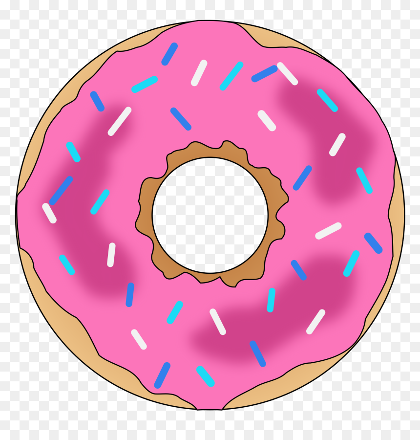 Donut Clipart, HD Png Download - donut png