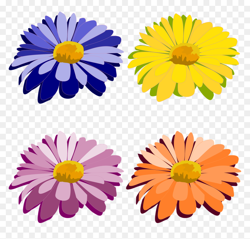 รูป ตัด ปะ ดอกไม้, HD Png Download - flores png