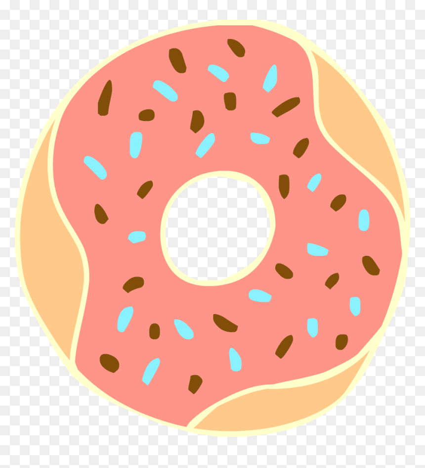 Transparent Background Donut Clipart, HD Png Download - donut png