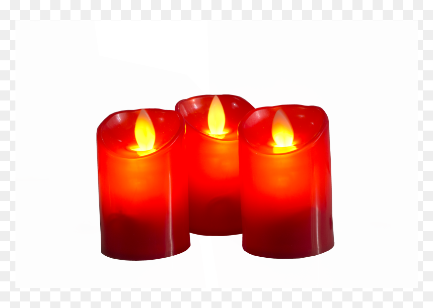Advent Candle, HD Png Download - red candle png