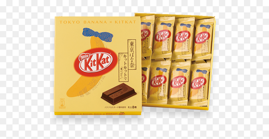 Kitkat X Tokyo Banana, HD Png Download - kumamon png