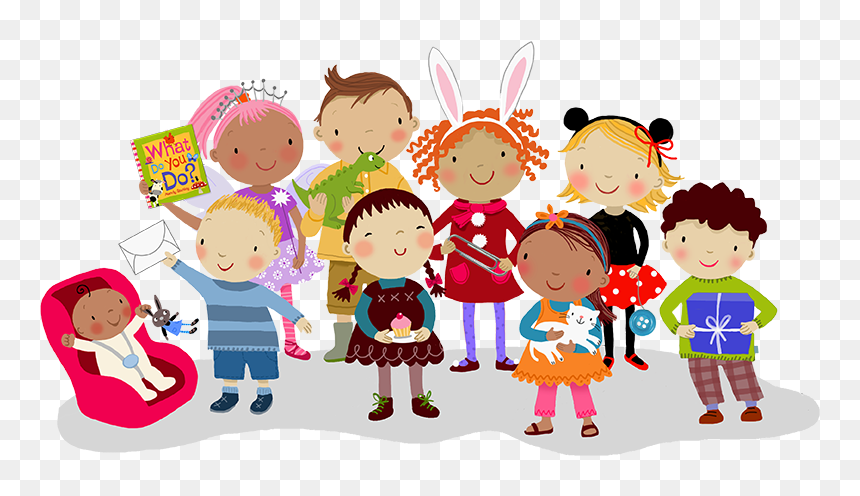 Illustrating Kids, HD Png Download - happy children png