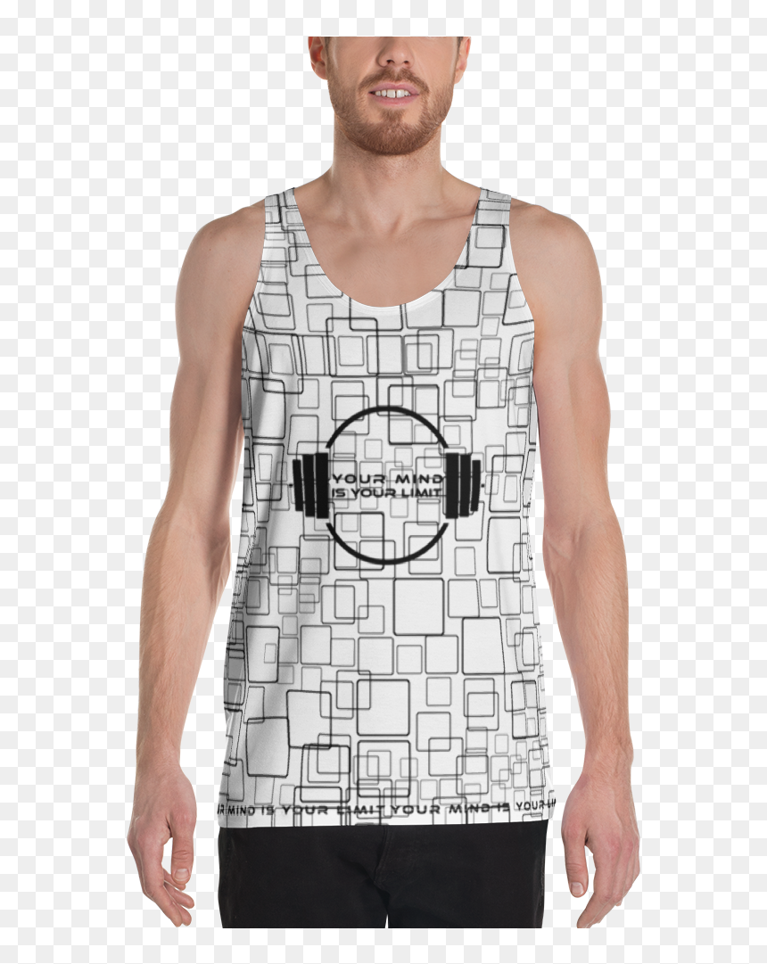 Sleeveless Shirt, HD Png Download - white cube png