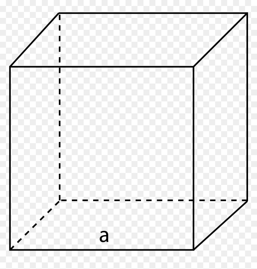 Cube Diagram, HD Png Download - white cube png