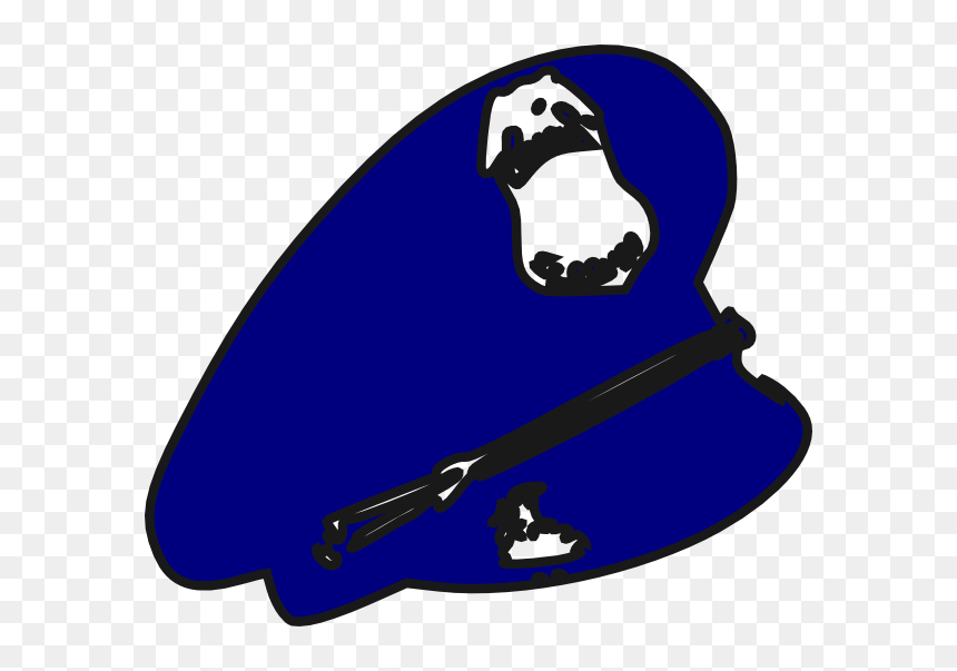 Police Hat With No Background, HD Png Download - police man png