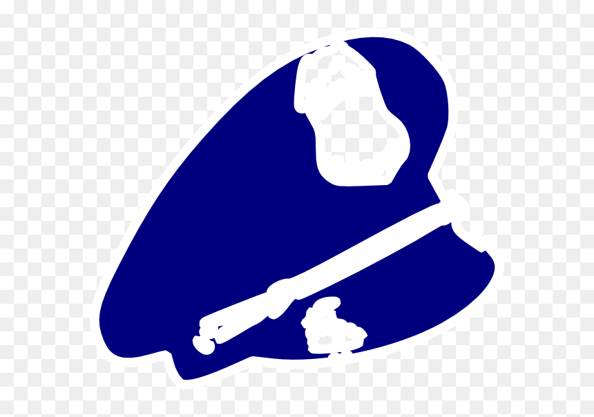 Policemans Hat Cartoon Png, Transparent Png - police man png
