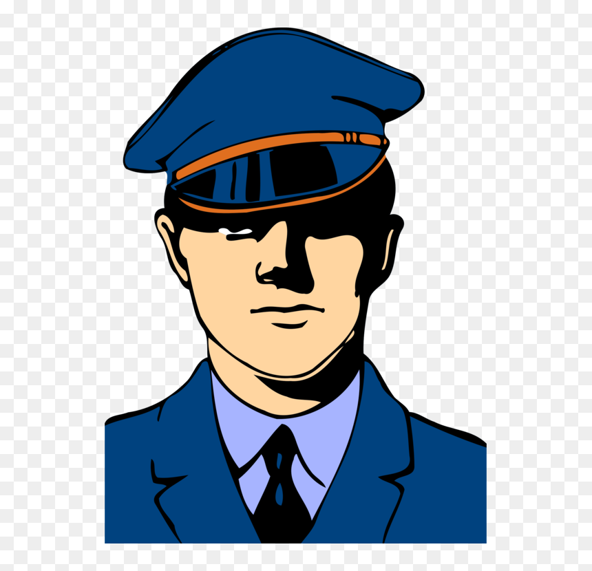 Мужчина В Военной Форме Арт, HD Png Download - police man png