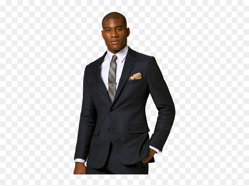 Black Man On Suit, HD Png Download - business suit png