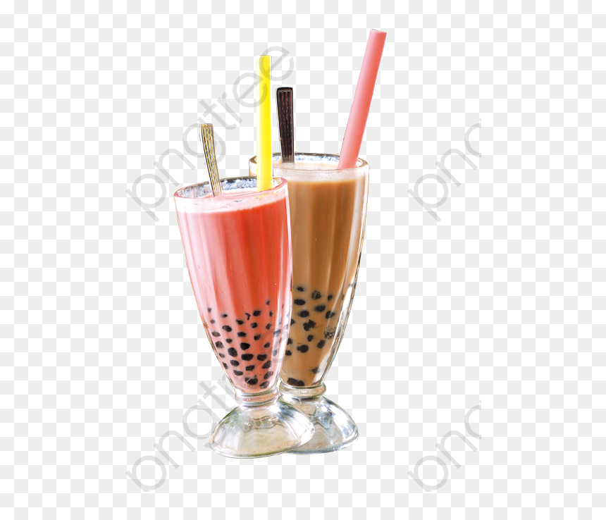 Bubble Tea, HD Png Download - drinking straw png