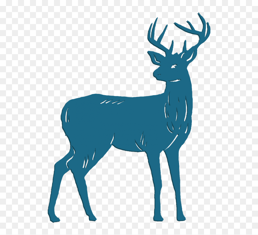 Deer, HD Png Download - christmas deer png