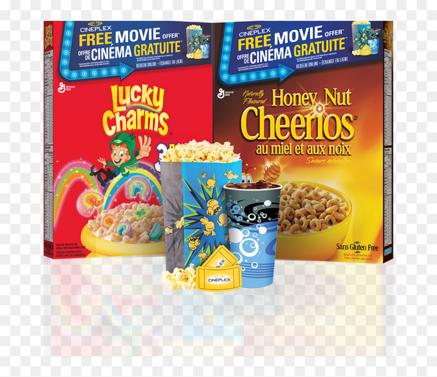 General Mills Free Movie Offer, HD Png Download - bowl of cheerios png