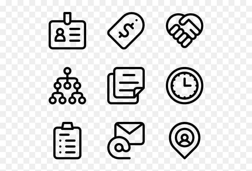 Math Icon Png, Transparent Png - business suit png